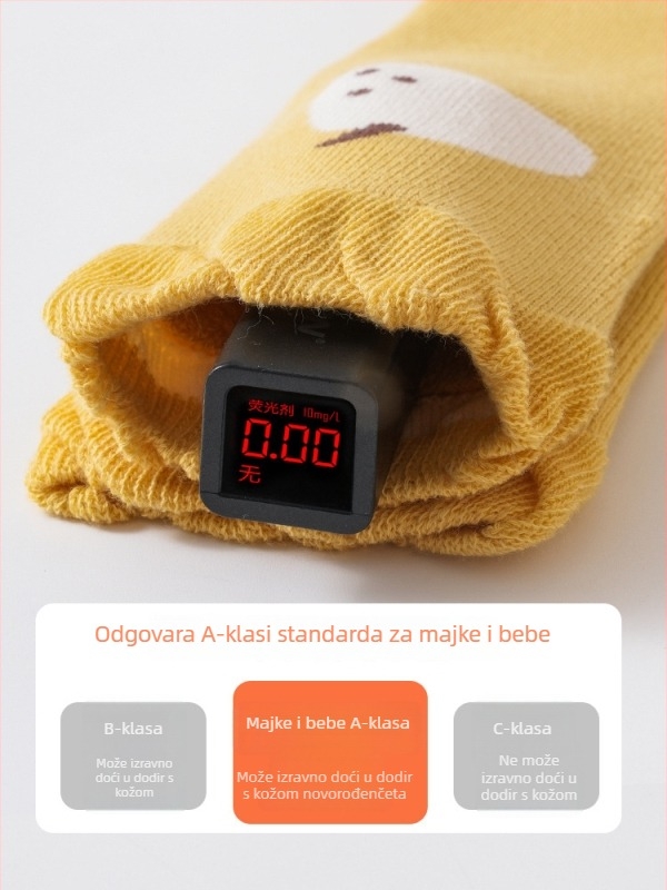 Dječji leg warmers iznad koljena za djecu 0–3 godine, toplo za proljeće, jesen i zimu, karikatura uzorak, dvije boje
