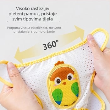 Set zaštitnika za koljena i lakte za bebe — protiv pada, podesivi, ljetni mrežasti tanki dizajn, za puzanje i hodanje