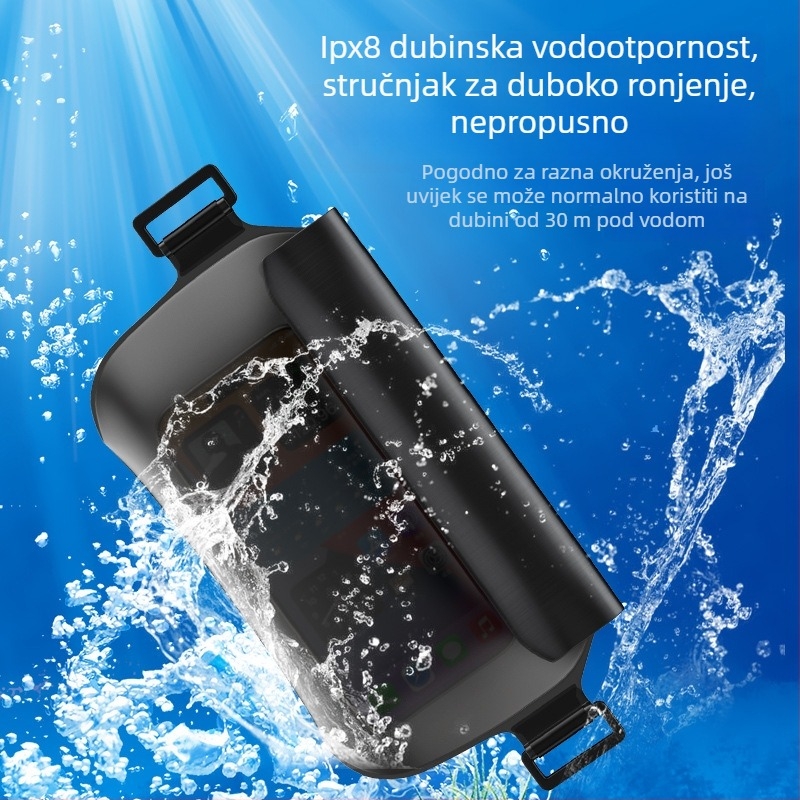 Vodootporna TPU torbica za telefon – veliki kapacitet, pogodna za plivanje, ronjenje i vodene sportove