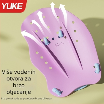 Silikonske rukavice za plivanje – pomoć pri vježbanju pokreta ruke za prsni stil