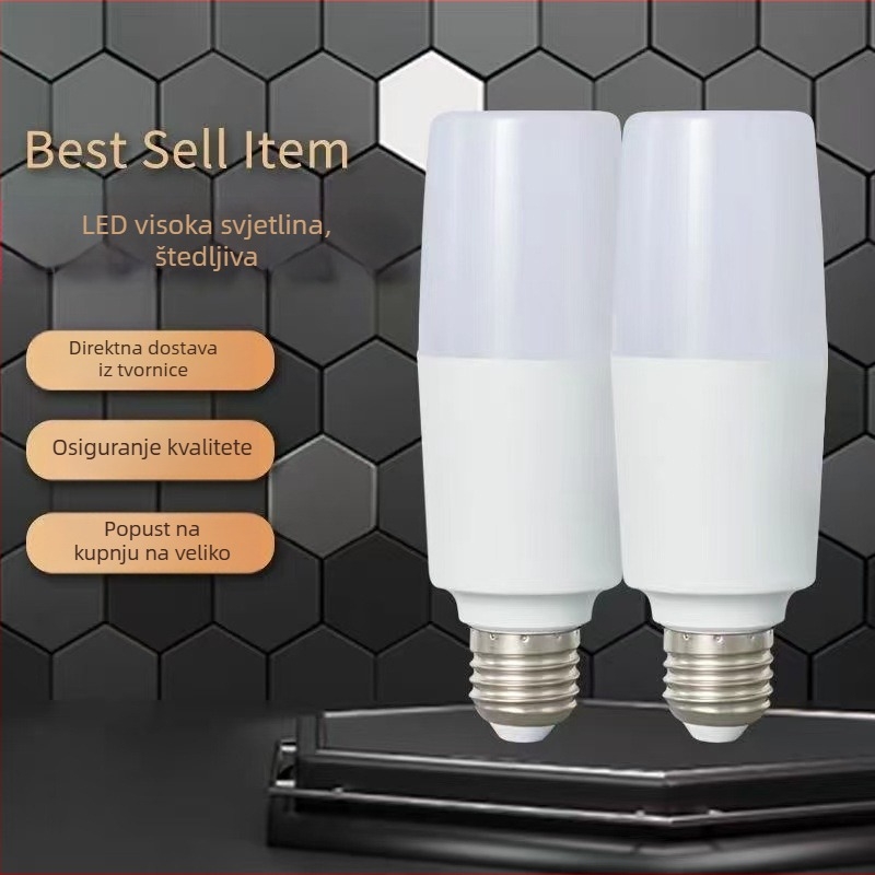 LED cilindrična žarulja, E27 utičnica — energetski štedljiva za stolnu lampu i downlight