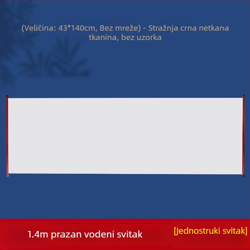 Set kaligrafije za početnike s platnom za mokro pisanje, netkani materijal, rolna s uzorkom riže