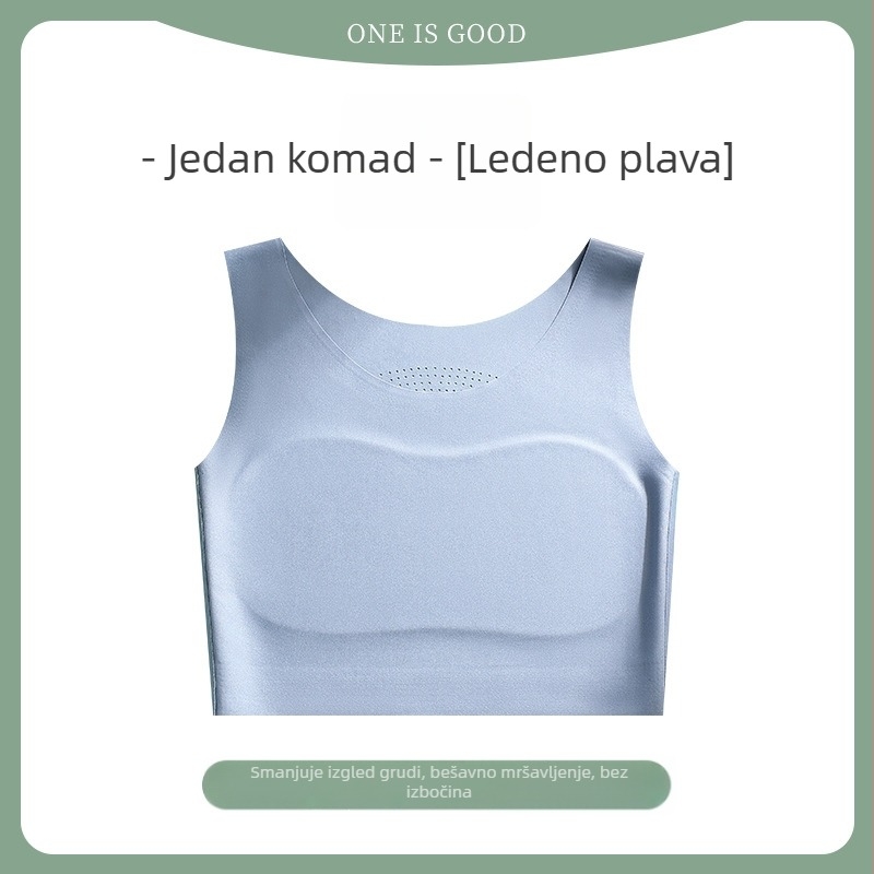Bešiv grudnjak u stilu veste za žene, prozračan, prirodan nude izgled, košarice 3/4, oblikovane košarice