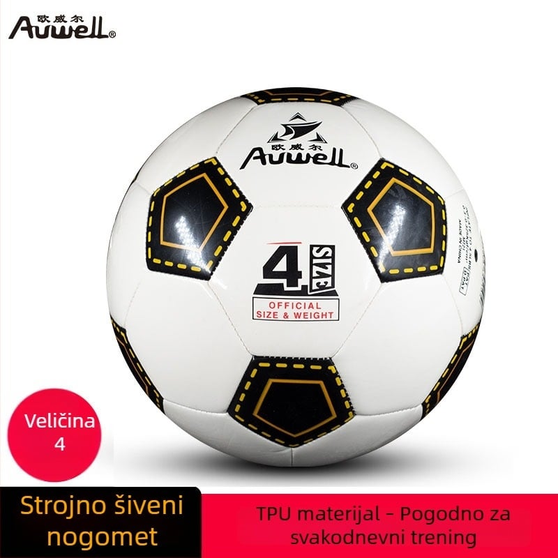 Adwek nogomet za trening, model 345, šivano strojem