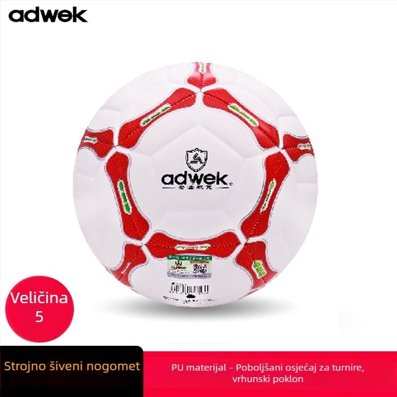 Adwek nogomet za trening, model 345, šivano strojem