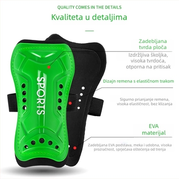 Nogometni štitnici za listove s remenčićima – profesionalna zaštita za odrasle i djecu, set zaštite gležnja