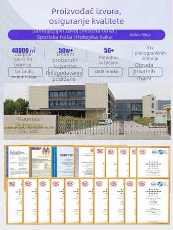 Jednostrano ljepljiva teška elastinska banda za zaštitu gležnja, zapešća i koljena