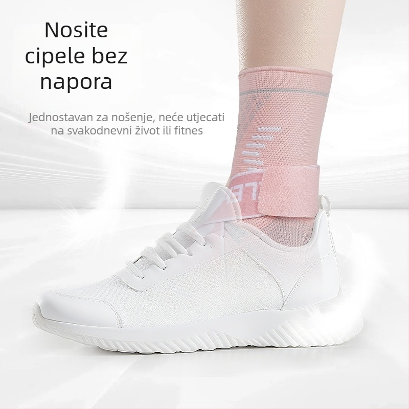 Ženski profesionalni zaštitnik gležnja za sport, prozračna potpora za trčanje, nogomet i košarku.