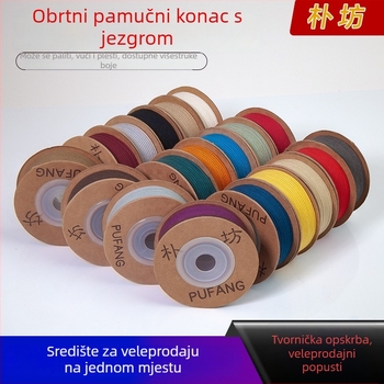 Etnička narukvica s Buddha kuglicama i Bodhi sjemenkama, dizajn zvijezda i mjeseca, ručno pleteni poliester konac, debljina 1,5–2,0 mm