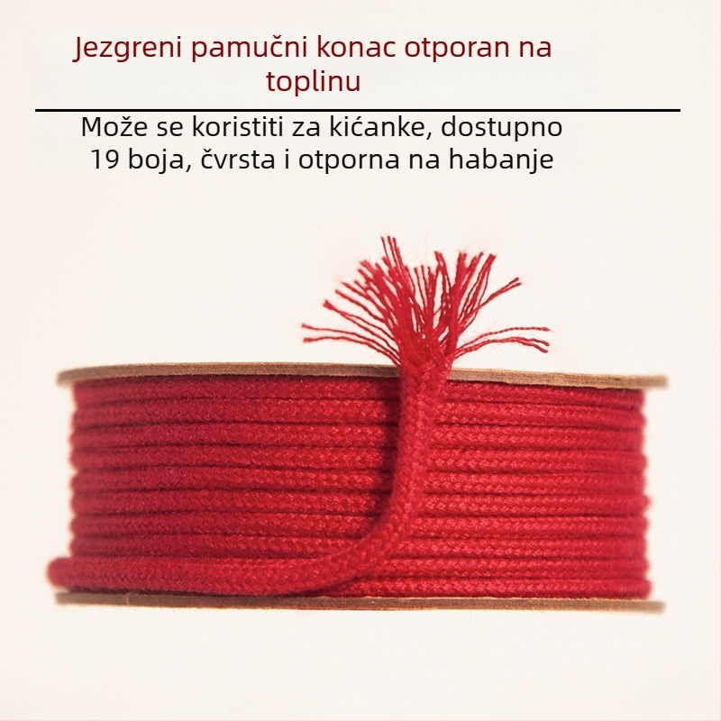 Etnička narukvica s Buddha kuglicama i Bodhi sjemenkama, dizajn zvijezda i mjeseca, ručno pleteni poliester konac, debljina 1,5–2,0 mm