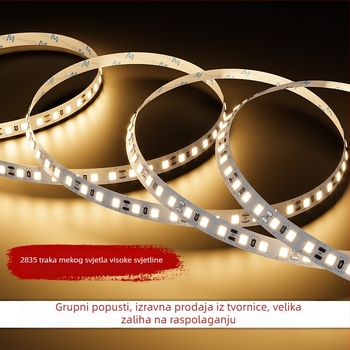 Samoljepljiva RGB LED traka, 12V/24V niskonaponska, unutarnje osvjetljenje, duljina 5 m