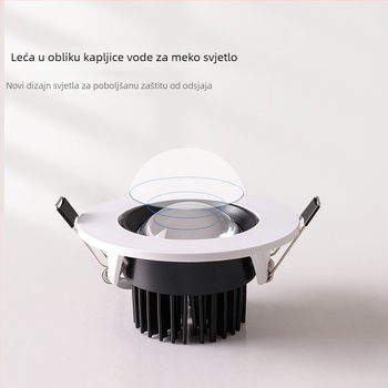 Rainbow Hill ugrađeno LED spot svjetlo za dnevni boravak, downlight, osvjetljenje zida za TV, ambijentalno zidno svjetlo, s cijelim spektrom