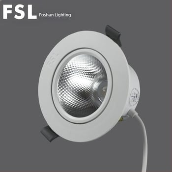 Foshan Lighting LED anti-glare ugrađena stropna spot rasvjeta COB za dnevni boravak