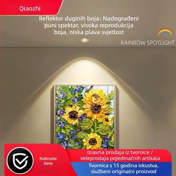 Ugradno stropno svjetlo s duhovitim lukom, spot u obliku brežuljka, ambijentalno osvjetljenje za restorane, anti-refleksni downlight