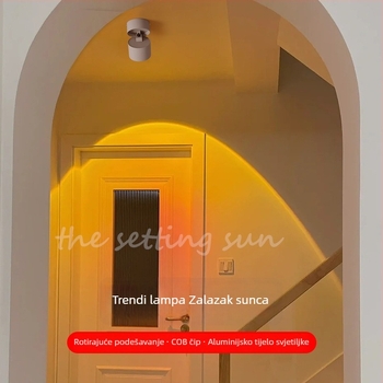 Ugradni zidni reflektor za kućnu upotrebu – osvjetljenje zidova u hodniku, ulazu i spavaćoj sobi, osvjetljenje za slike