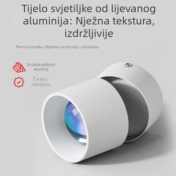 Ugradni zidni reflektor za kućnu upotrebu – osvjetljenje zidova u hodniku, ulazu i spavaćoj sobi, osvjetljenje za slike