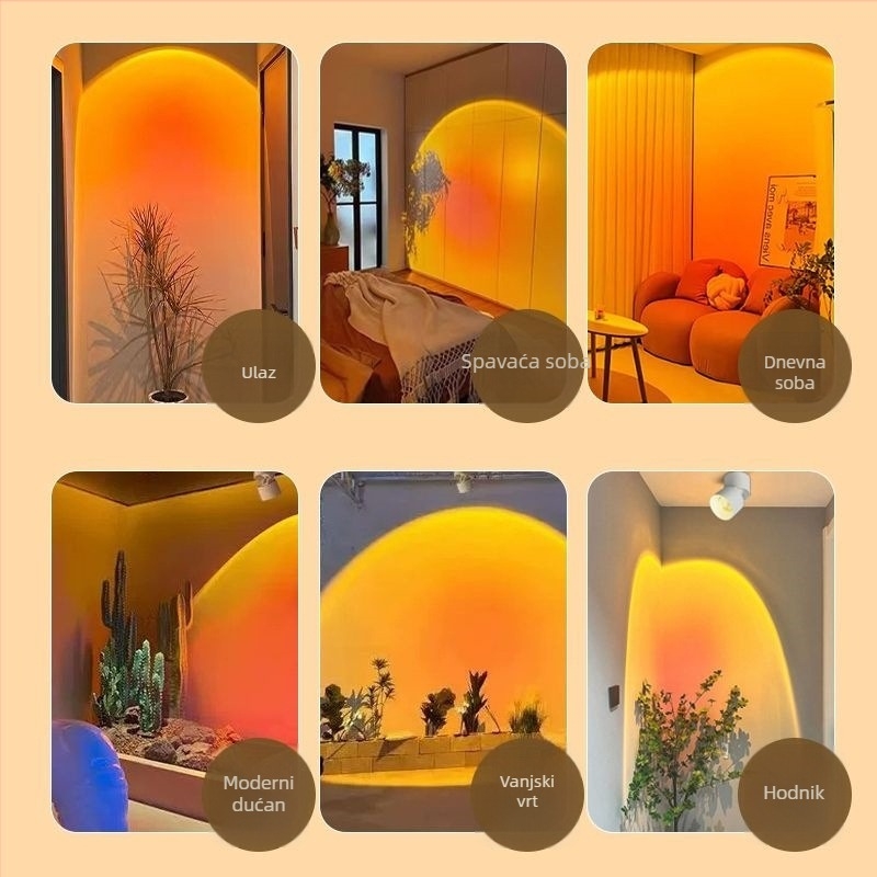LED cilindrični downlight za hodnike, površinsko montiranje, aluminijsko kućište, 220V, CRI 80–89, moderan minimalistički dizajn
