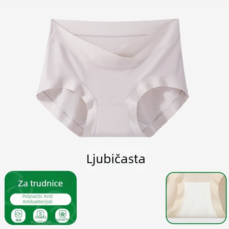 Trudničko donje rublje za ljeto od modala, s potporom trbuha, antibakterijskim dijelom, velikih veličina, za srednju i kasnu trudnoću