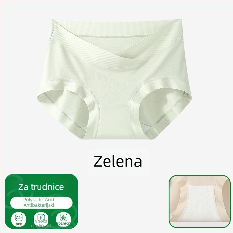 Trudničko donje rublje za ljeto od modala, s potporom trbuha, antibakterijskim dijelom, velikih veličina, za srednju i kasnu trudnoću