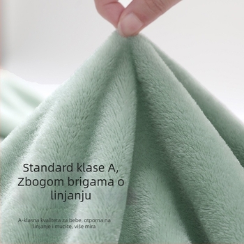 Flanel deka 350 g/m² Light Rain Type A, s vlastitim logotipom ušivenim, za uredski odmor