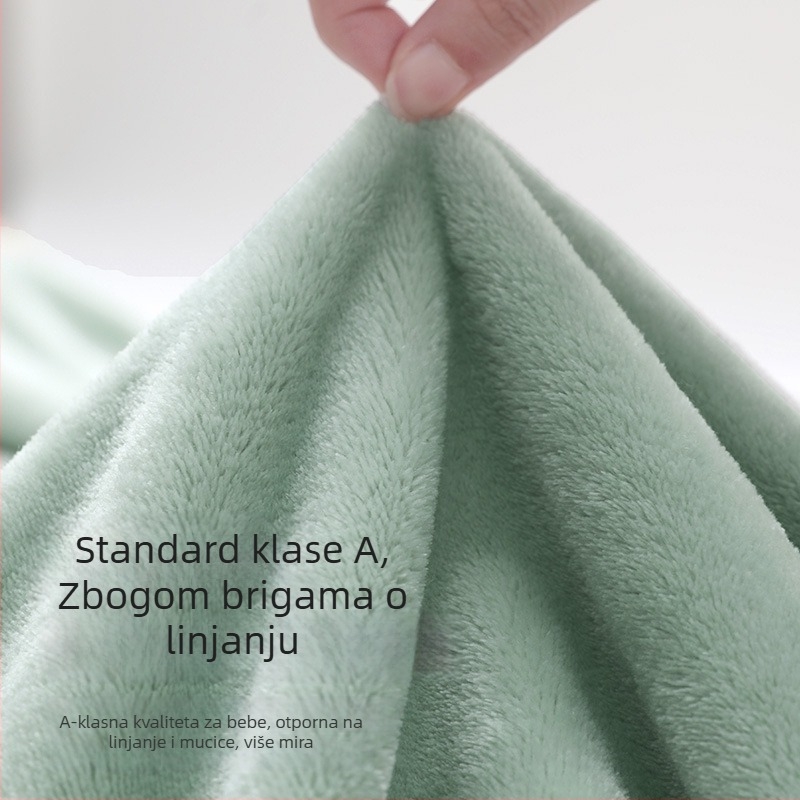 Flanel deka 350 g/m² Light Rain Type A, s vlastitim logotipom ušivenim, za uredski odmor