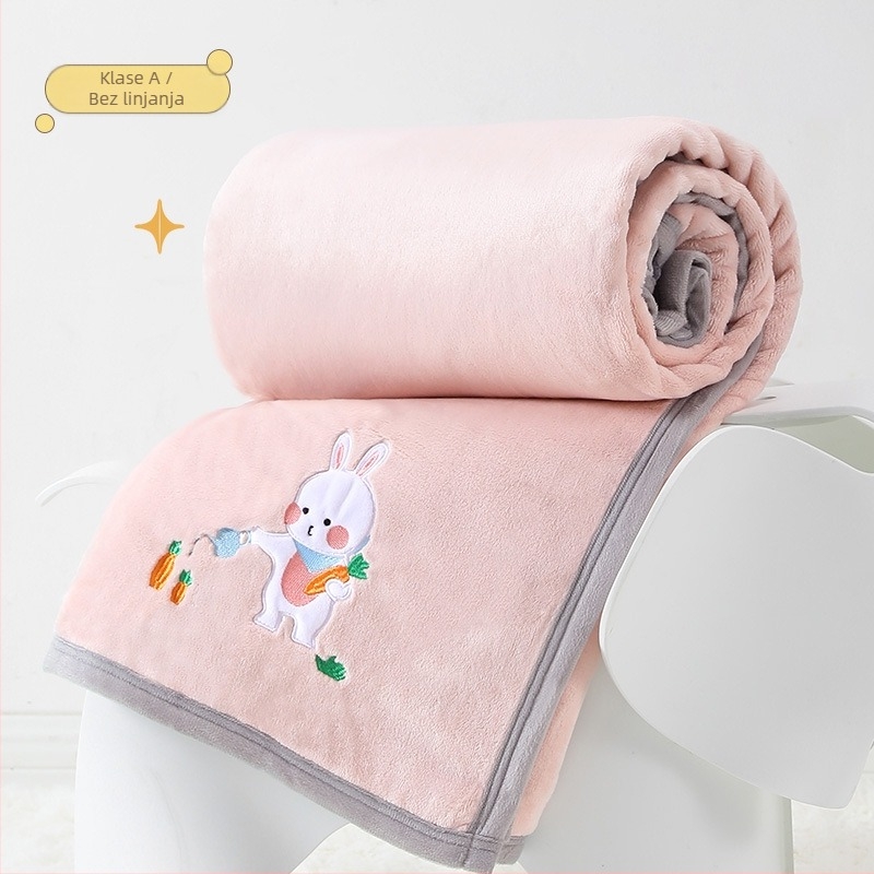 Flanel deka 350 g/m² Light Rain Type A, s vlastitim logotipom ušivenim, za uredski odmor