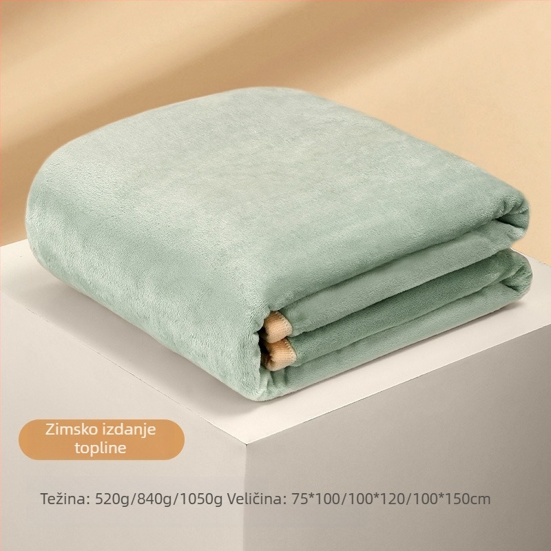Flanel deka 350 g/m² Light Rain Type A, s vlastitim logotipom ušivenim, za uredski odmor