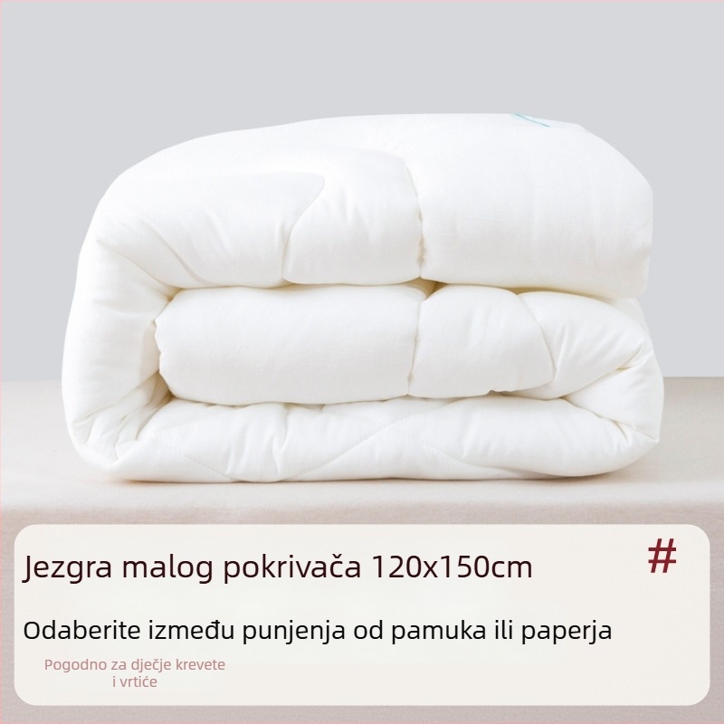 Dječji jorgan za jaslice s punilom od svile i pamuka; proljeće–jesen, ljetna hlađena deka, zimska deka.