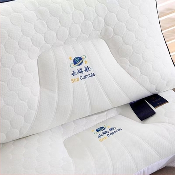 Cloud Cabin latex jastuk za odrasle, podrška vrata, prozračan, protiv grinja, mekan i udoban