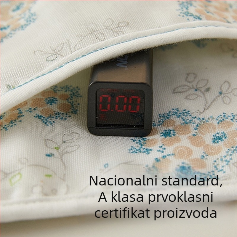 Beibi ultra mekana pamučna gazasta krpa za lice, mali kvadratni ručnik