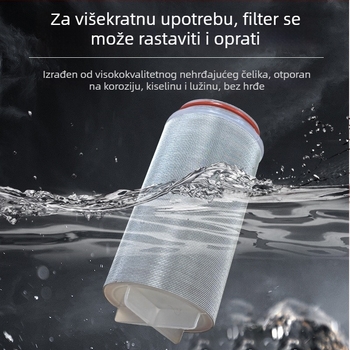 Nehrđajući čelični filtar‑element 40 mm za grijanje vode i pročišćivače vode