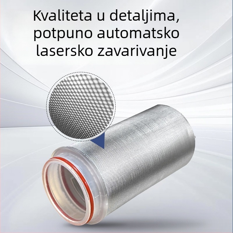 Nehrđajući čelični filtar‑element 40 mm za grijanje vode i pročišćivače vode