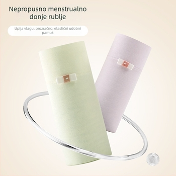 Ženske gaćice za menstrualni od modala, visoka elasticnost, upijaju vlagu, prozračne, nježne na dodir, koži-prijazne, pamuk podstava u preponama
