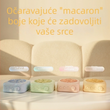 Lk13 Bluetooth zvučnik s projekcijom sira i projekcijom vodnih valova, stolni mini retro disk