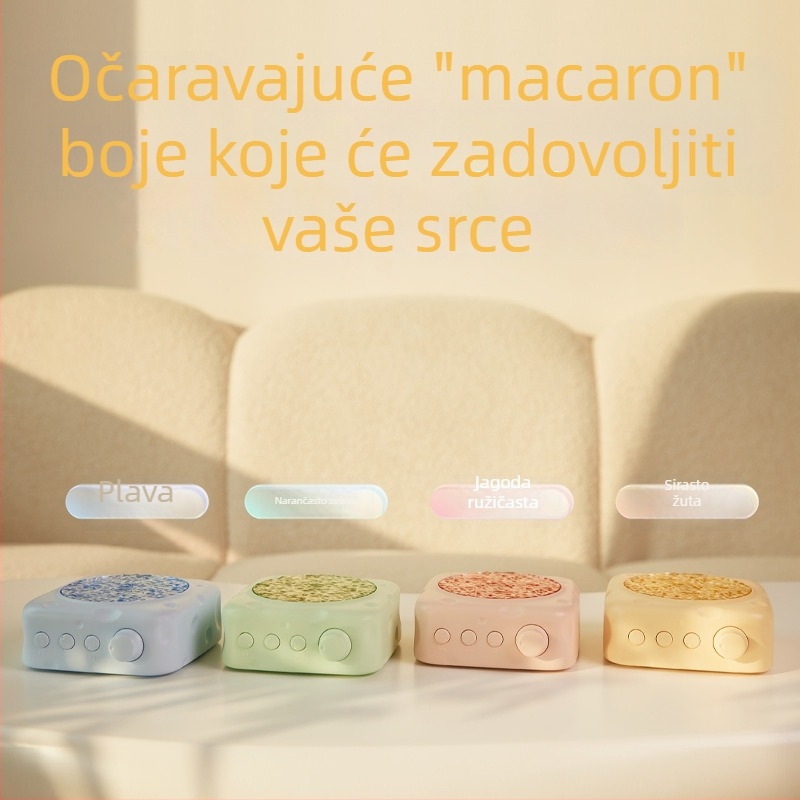 Lk13 Bluetooth zvučnik s projekcijom sira i projekcijom vodnih valova, stolni mini retro disk