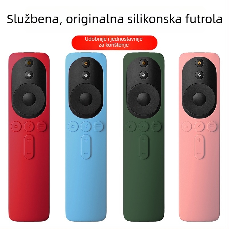 Silikonska zaštita za daljinski upravljač Xiaomi TV za modele 4A/4C, otporna na prašinu i padove