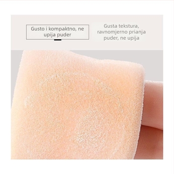 Zeesea Nourishing Color 2-kom Dvostrani Puder Puff za Prašak i Konturiranje