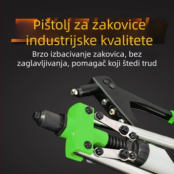 Ručno nitni pištolj, štedljiv rad, industrijske klase, mali kućni alat za nitovanje