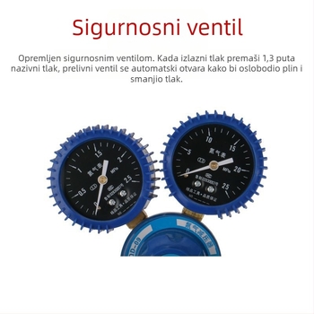 YQD-09 regulator dušika s manometrom