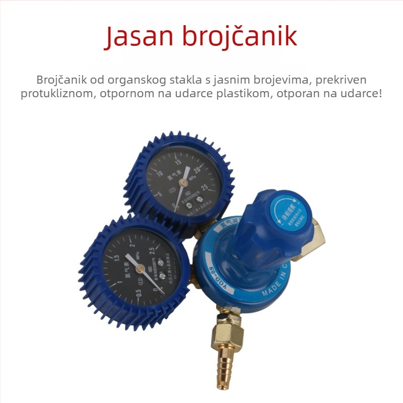 YQD-09 regulator dušika s manometrom