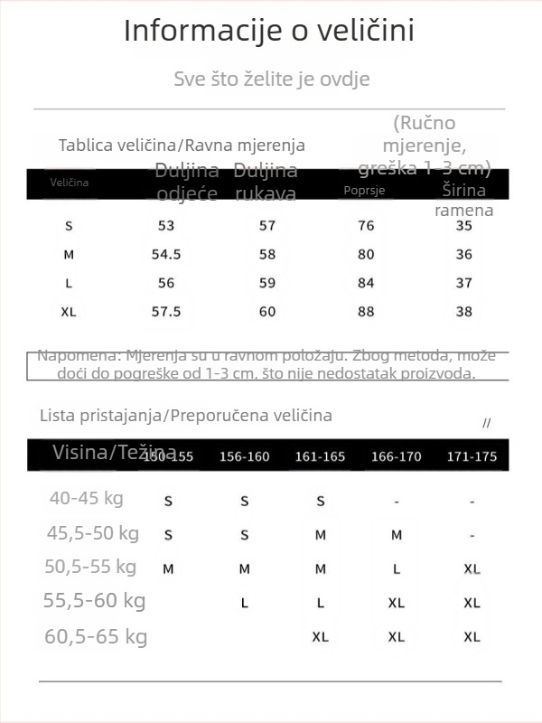 Bijela ženska uska majica s dugim rukavima, okrugli izrez, korejski stil za jesen-zimu