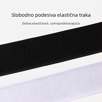 Prozračni gležanj zaštitnik s umetnim pločama za potkoljenicu i podesivim trakama