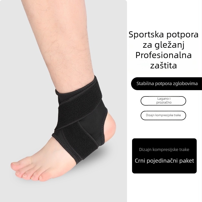 Prozračna gležnja ortoza za prevenciju ozljeda gležnja i oporavak, za košarku i nogomet