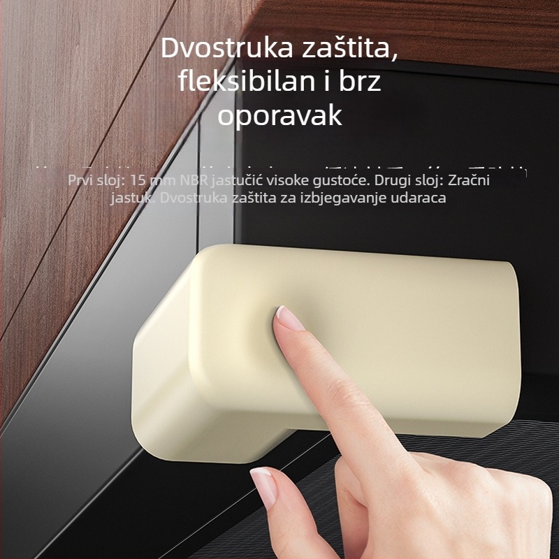 Dječji set zaštite kutova za pravokutne stolove i prozore, zaštita kutova i rubova, naljepnice za kutove