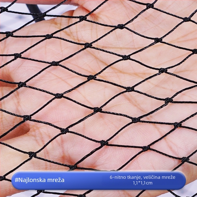 Sklopiva kutija za krabe sa opružnim okvirom - najlon mreža za krabe, kornjače i škampe