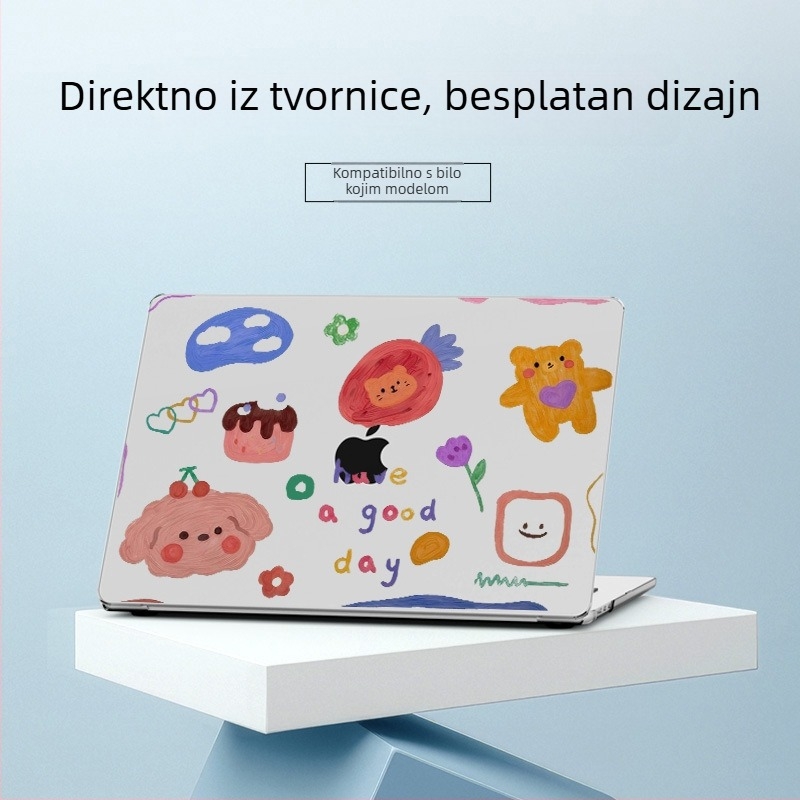 Zaštitno kućište za MacBook Air i Pro, tvrdi plastični kućište, 13-inčni