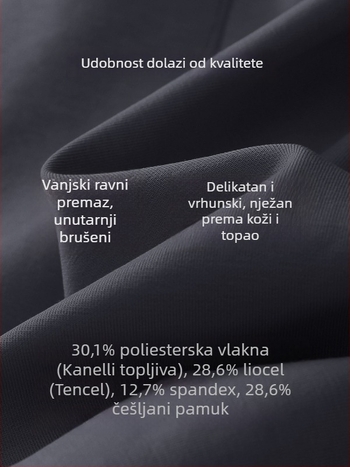 Lulu ženske hlače s fleece podstavom i grijanjem zraka, casual hlače za jesen i zimu, bočni šlic za jogu i fitness