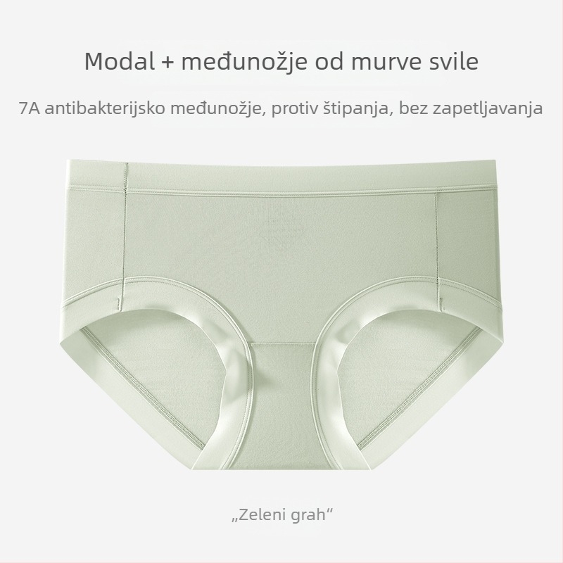 Bešavne ženske gaćice od modala, antibakterijske, udobne, prozračne, nevidljive ispod odjeće, brzo sušeće