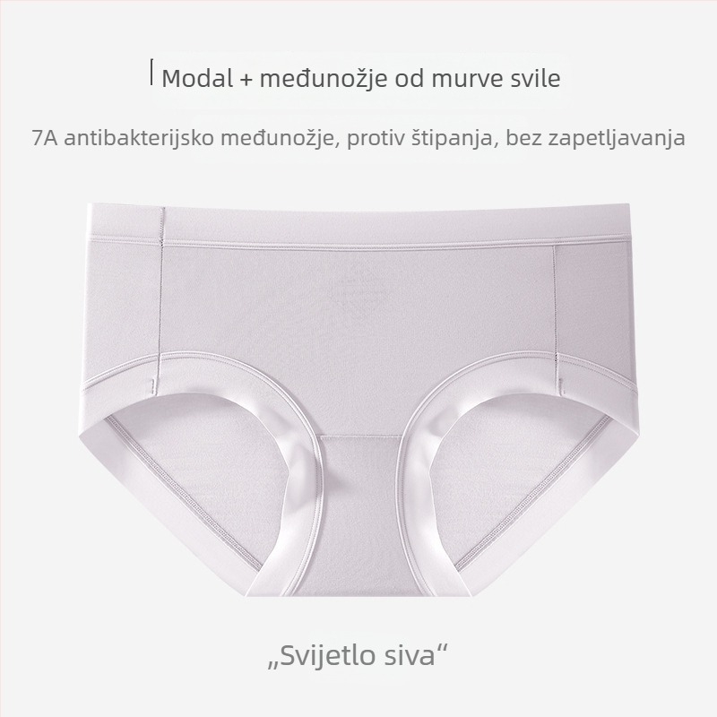 Bešavne ženske gaćice od modala, antibakterijske, udobne, prozračne, nevidljive ispod odjeće, brzo sušeće