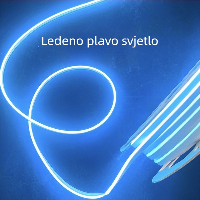 LED traka 816, jednostrano emitiranje, vanjska vodootporna fleksibilna neonska svjetleća traka za ambijentalno osvjetljenje, 220V/110V